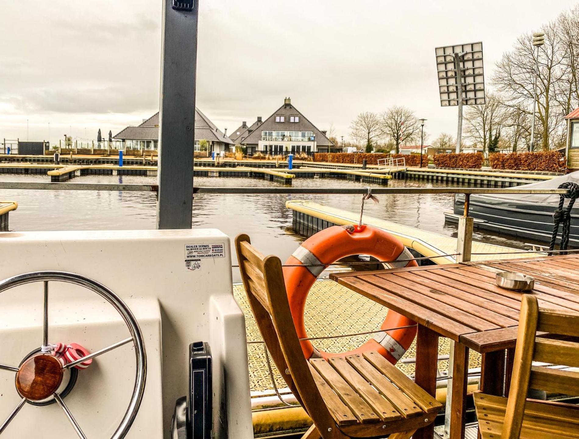 Houseboat Blue Sneekermeer Offingawier المظهر الخارجي الصورة